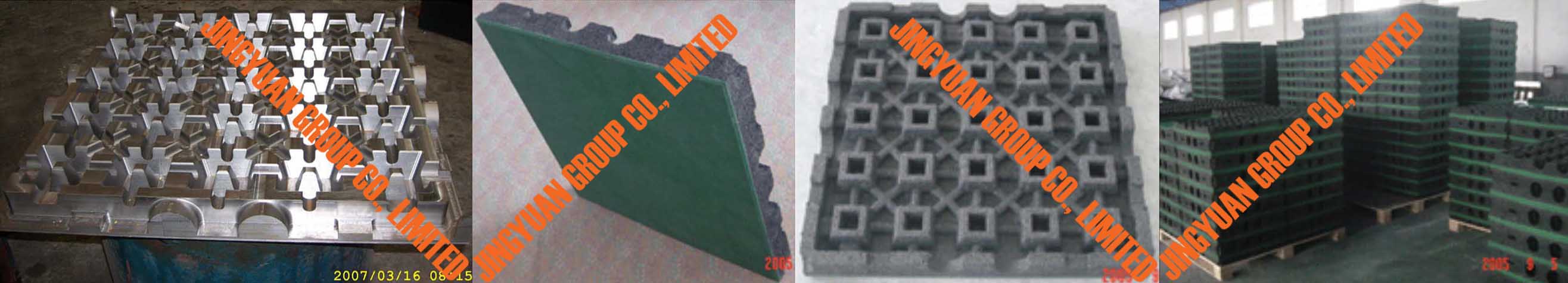 Hollow Prism Back Rubber Floor Moulding Mould