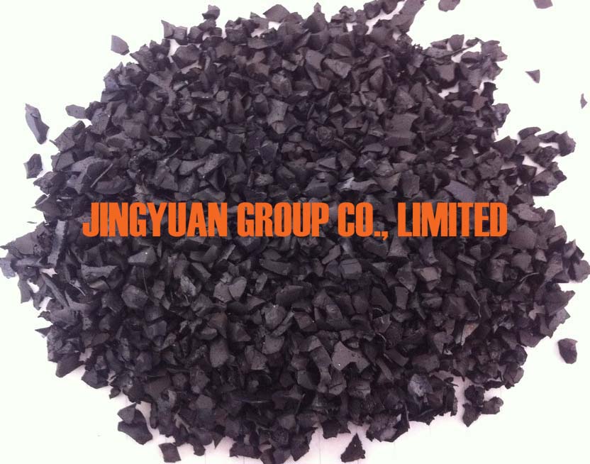 4-5mm Rubber Granule from JYLS-500 Rubber Granulator