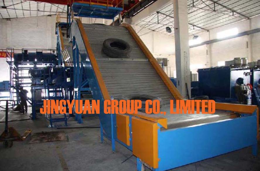 Feeding Conveyor or JYLP-1700 Tire Shredder